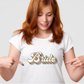 Retro Bride Shirt, Bride Shirt Bachelorette Shirt