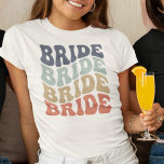 Retro Bride T-Shirt<br><div class="desc">Retro Bride T - Shirt</div>