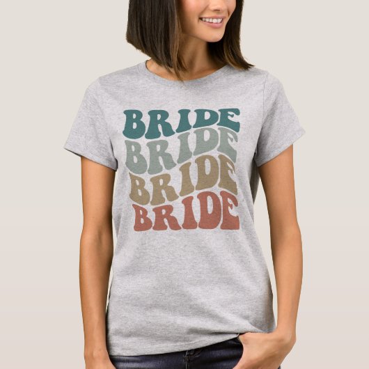 Retro Bride T-Shirt (Vorderseite)