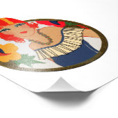 Retro Bridge Tally Redhead Fotodruck (Ecke)