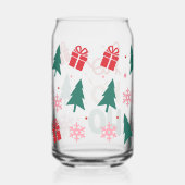 Retro Bright Christmas Icons Ho Ho Ho Ho Dosenglas (Rechts)