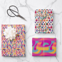 Retro Bright - Herbst, Winter Bright Subtil Abstra