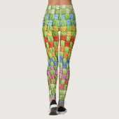 Retro-Bright-Potholder Leggings (Rückseite)