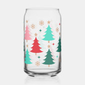 Retro Bright Weihnachtsbaum Dosenglas (Rückseite)