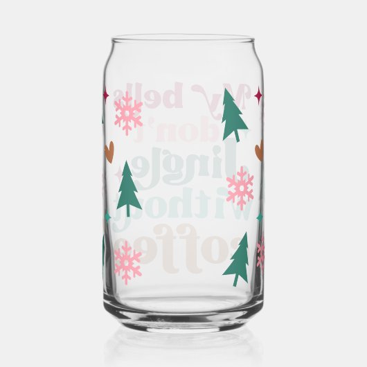 Retro Bright Weihnachtskaffee Dosenglas (Rechts)