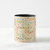 Retro-Brille Tasse (Zentrum)