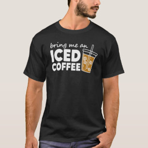 Retro bringen mir einen Kaffee-Sprichwort T-Shirt