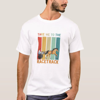 Retro bringt mich dazu, die Trotter-Äquations-Harf T-Shirt