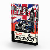 Retro Britische Klassiker Front Pop Art Fotoblock (Rechts)