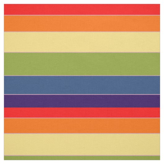 Retro Broad Streifen Stoff (Muster)