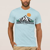 Retro Bromley Mountain Ski T-Shirt (Vorderseite)