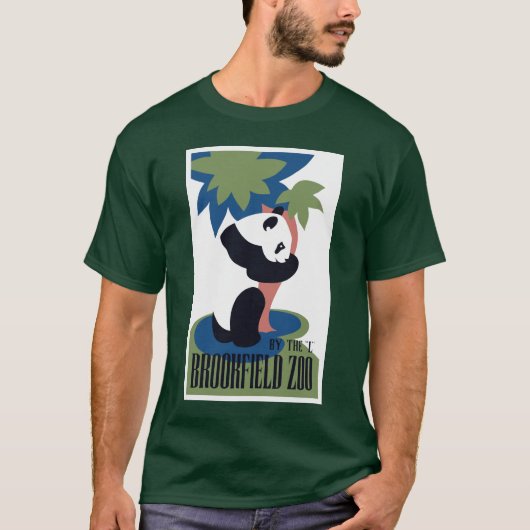 Retro Brookfield Zoopanda T-Shirt (Vorderseite)