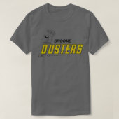 Retro Broome Dusters Hockey T-Shirt (Design vorne)