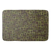 Retro Brown Limon Bath Bath Mat Rug Badematte (Vorderseite)