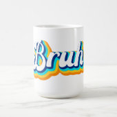 Retro Bruh Kaffeetasse (Mittel)