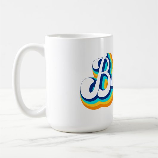 Retro Bruh Kaffeetasse (Links)