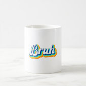 Retro Bruh Kaffeetasse (Mittel)