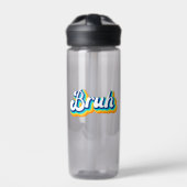 Retro Bruh Trinkflasche (Vorderseite)