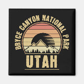Retro Bryce Canyon Nationalpark Utah Magnet (Vorne)