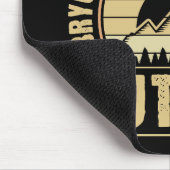 Retro Bryce Canyon Nationalpark Utah Mousepad (Ecke)