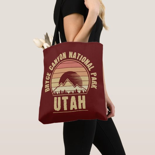 Retro Bryce Canyon Nationalpark Utah Tasche (Von Nahem)