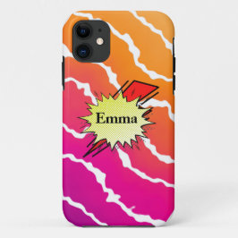 Retro bubble color comic Case-Mate iPhone hülle