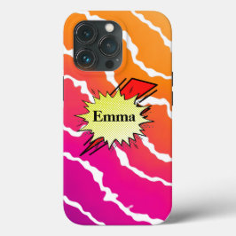 Retro bubble color comic Case-Mate iPhone hülle
