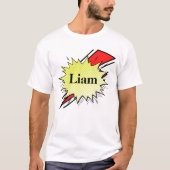 Retro bubble color comic T-Shirt (Vorderseite)