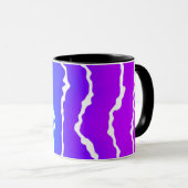 Retro bubble color comic tasse (VorderseiteRechts)