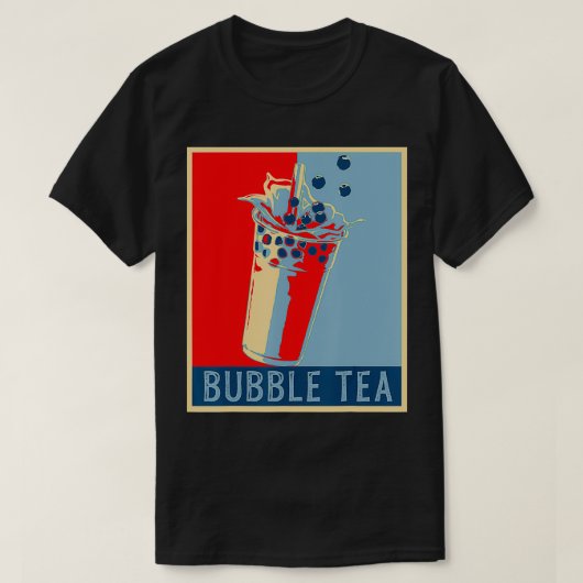 Retro Bubble Tee Herren Bubble Teegeschenk Kinder (Design vorne)