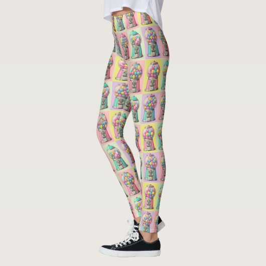 Retro Bubblegum Leggings (Links)