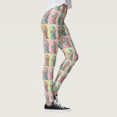 Retro Bubblegum Leggings (Rechts)