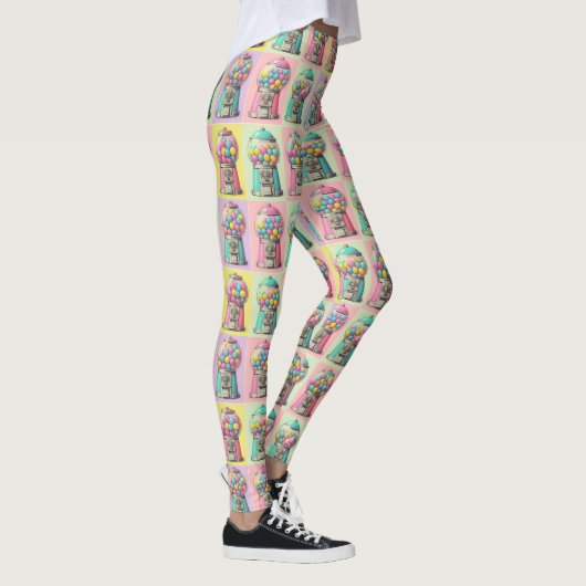 Retro Bubblegum Leggings (Rechts)
