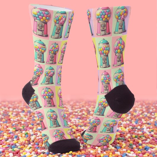 Retro Bubblegum Socken