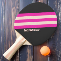 Retro Bubblegum Streifen mit Namen