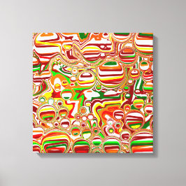 Retro-Buben Abstrakte Moderne Kunst Leinwanddruck