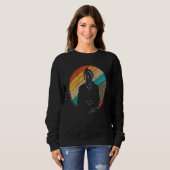 Retro Buddha Sweatshirt (Vorne ganz)