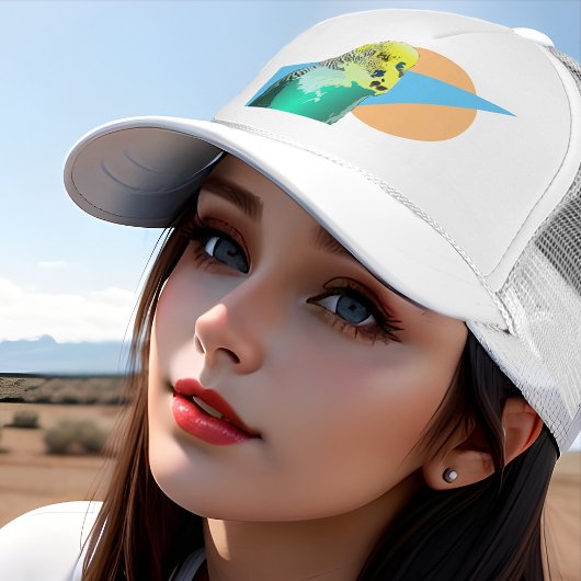 Retro Budgie Pop Ristorante da Valentino Truckerkappe