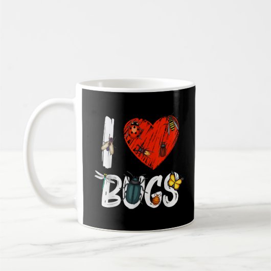 Retro Bug Lover - Sunset Entomologist Insect Kaffeetasse (Links)