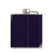 Retro-Bühne-Mikrofon Flachmann (Rückseite)