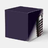 Retro-Bühne-Mikrofon Geschenkschachtel (Rückseite)