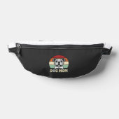 Retro Bulldogge Hundemutter Vektor Bauchtasche (Ablage )