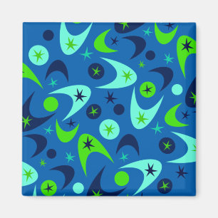 Retro-Bumerangs Magnet