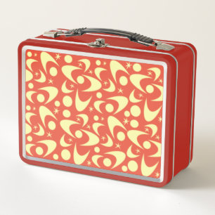 Retro-Bumerangs Metall-Lunchbox Metall Brotdose