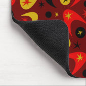 Retro-Bumerangs Mousepad (Ecke)
