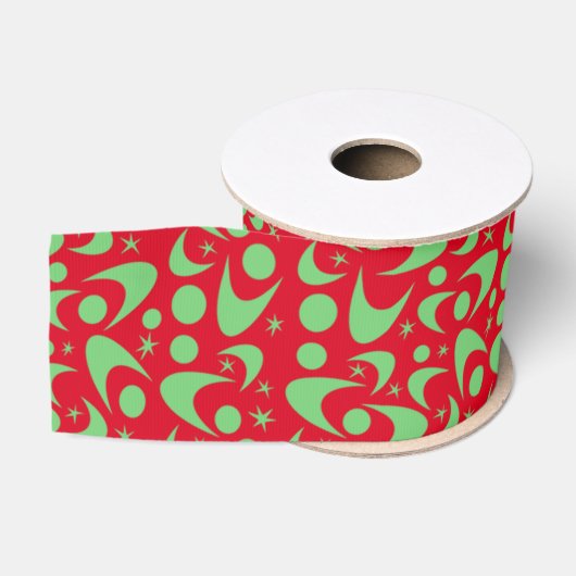 Retro-Bumerangs Ripsband (Spule)
