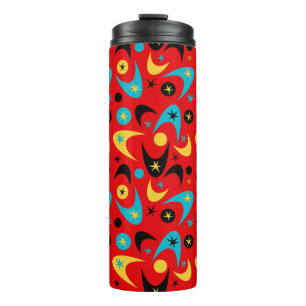 Retro-Bumerangs & Sternenexplosionen Thermosbecher