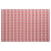 Retro-Bumerangs Stoff (Yard (91,4 cm))