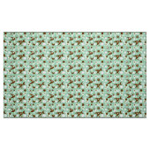 Retro-Bumerangs Stoff (Fat Quarter (45,7 x 55,9 cm))