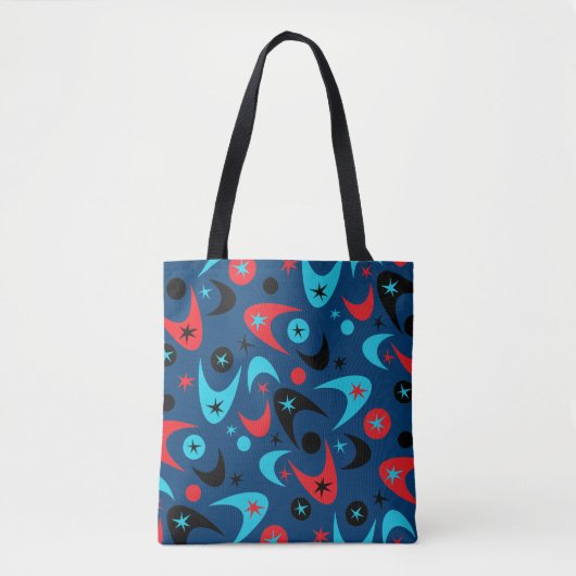 Retro-Bumerangs Tasche (Vorderseite)
